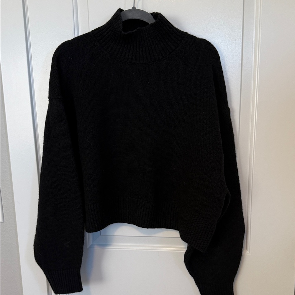 H&M Classic Black Turtleneck Sweater